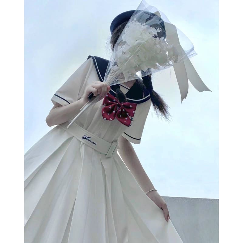 Summer Pastel JK Sailor Pastel Dress ON585 - dress