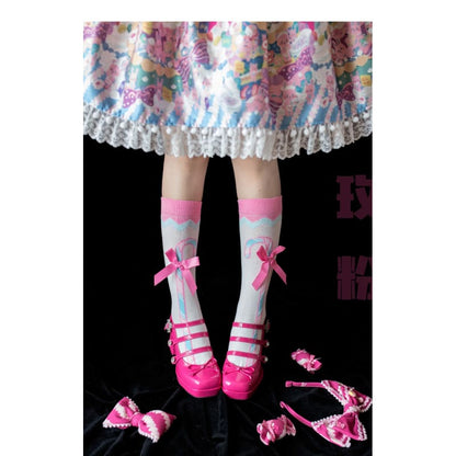 Sweet Angel Cute Kawaii Heels Lolita Shoes ON615 - shoes