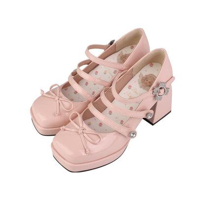 Sweet Angel Cute Kawaii Heels Lolita Shoes ON615 - shoes