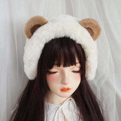 Sweet Bear Kawaii Winter Lolita Hat ON292 - Egirldoll