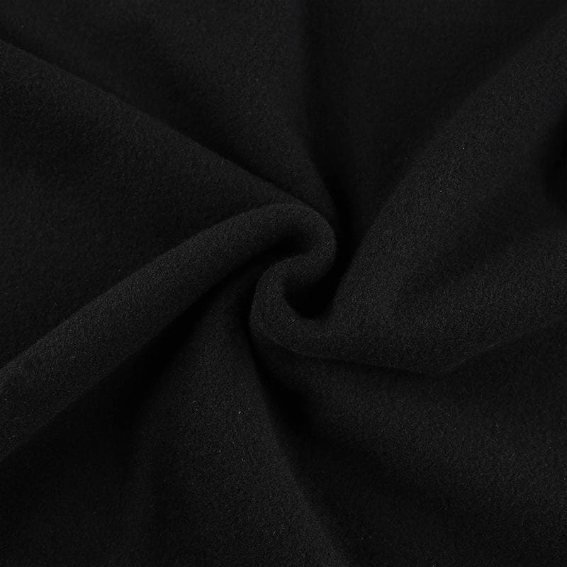 Sweet Casual Simple Irregular White Lace Leg Ring Black Suspender Dress EE0857 - Egirldoll