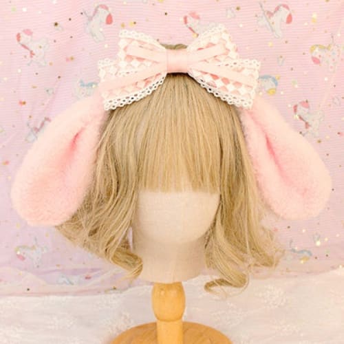 Sweet Pink Ears Headband ON285 - Egirldoll