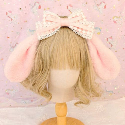 Sweet Pink Ears Headband ON285 - Egirldoll