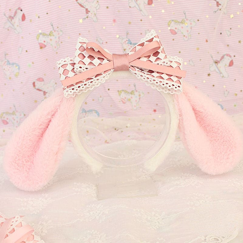 Sweet Pink Ears Headband ON285 - Egirldoll