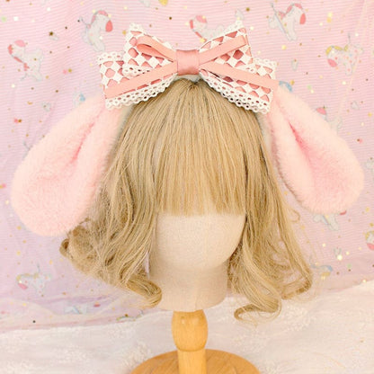 Sweet Pink Ears Headband ON285 - Egirldoll