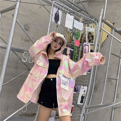 Thin Glossy Sun-protective Coat EE0801 - Egirldoll