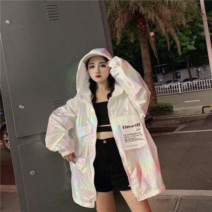 Thin Glossy Sun-protective Coat EE0801 - Egirldoll