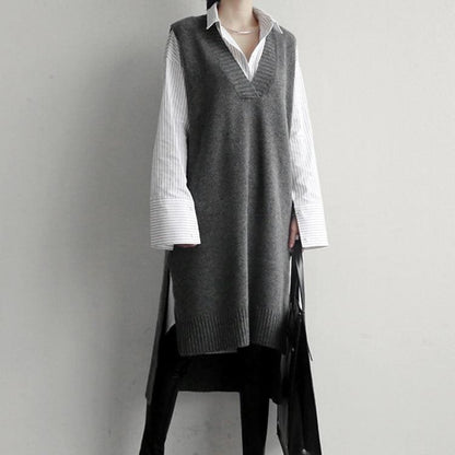 Tolstoy - Long Pullover Vest - Egirldoll