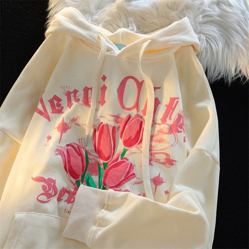 Tulip winter hoodie - Egirldoll