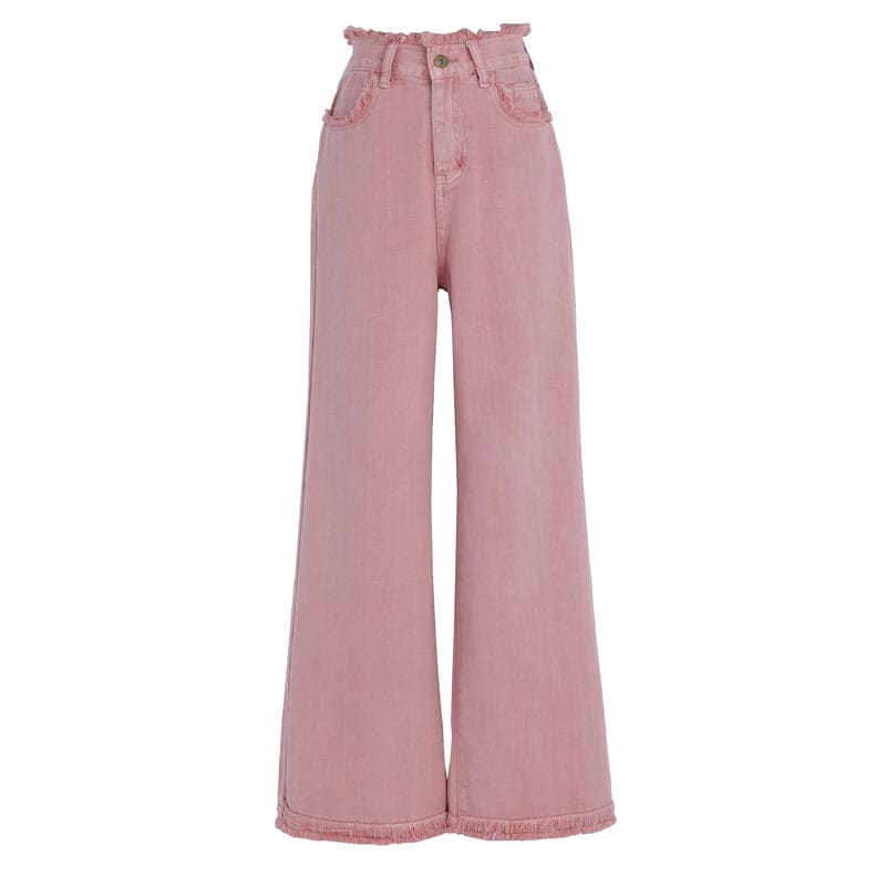 Y2K Style Baggy Long Pink Pants ON621 - pants